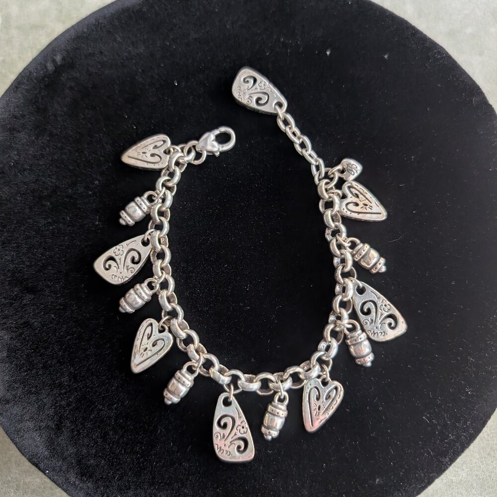 Brighton Retired Brazilian Heart bracelet